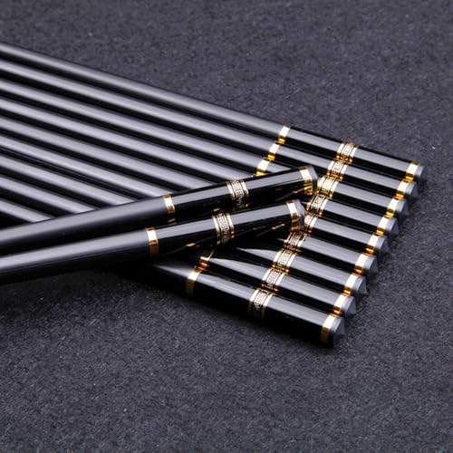 5 Pairs Premium Reusable Chopsticks Gift Set