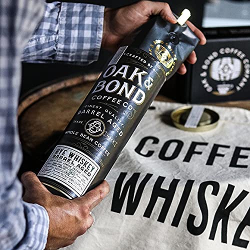 Rye Whiskey Barrel Aged Coffee (10 Ounce)