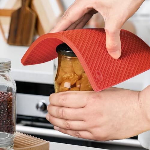 Silicone Square Trivets Mat (6 Count)