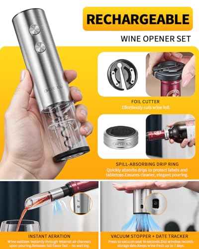 Electric Wine Opener Rechargeable 5