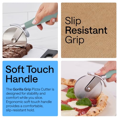 Patented Stainless Steel Large Pizza Cutter Wheel