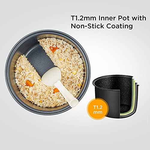 Large Rice Cooker with 8 (10 Count (cups))