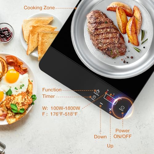 Portable Induction Cooktop 1800W