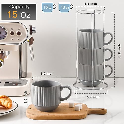 Coffee Mugs Set (4 Count)