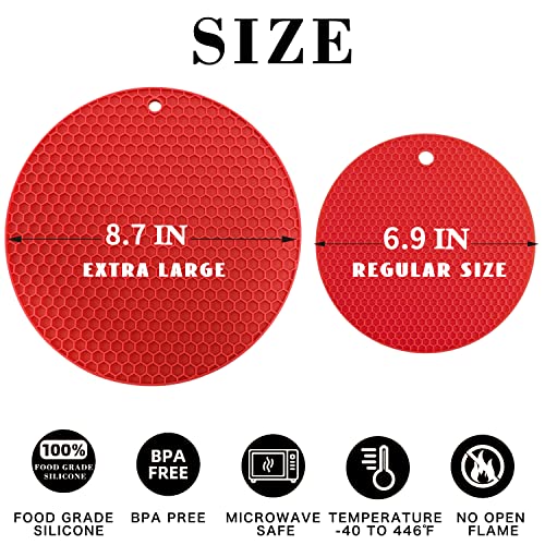 Silicone Trivets for Hot Pots and Pans