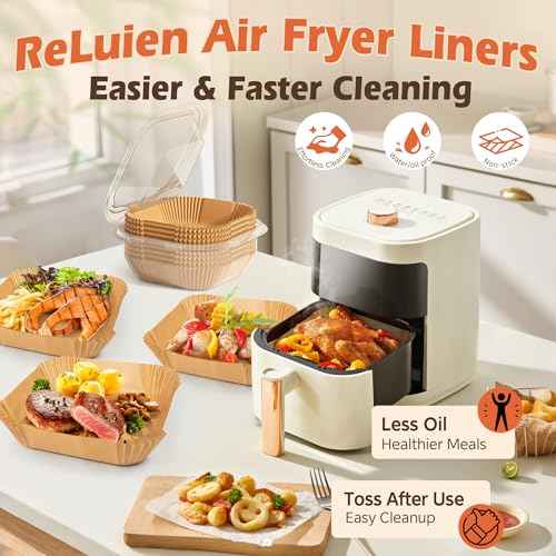 Air Fryer Liners Disposable 100PCS (100 Count)