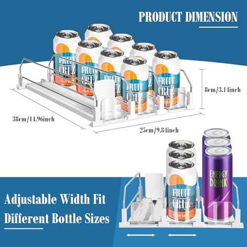 Drink Organizer for Fridge