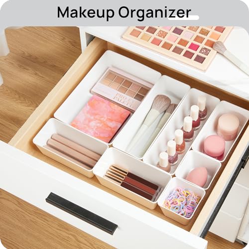 44 PCS Plastic Drawer Organizer Set (44 Count)