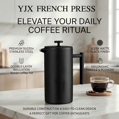 34oz Black Coffee Maker