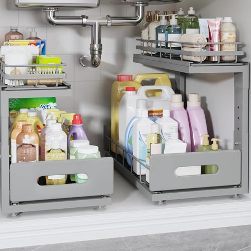 Under Sink Organizer Upgrade To Professional Rails
