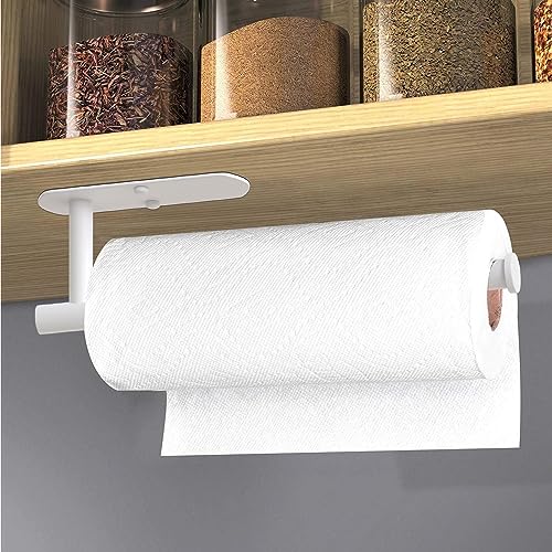 Self Adhesive Paper Towel Holder Under Cabinet Mount