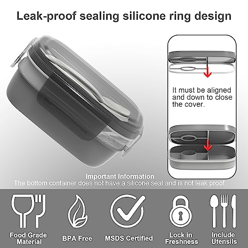 Leakproof Bento Box & Insulated Lunch Bag Set