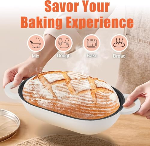 2.5 QT Enameled Cast Iron Sourdough Bread Oven