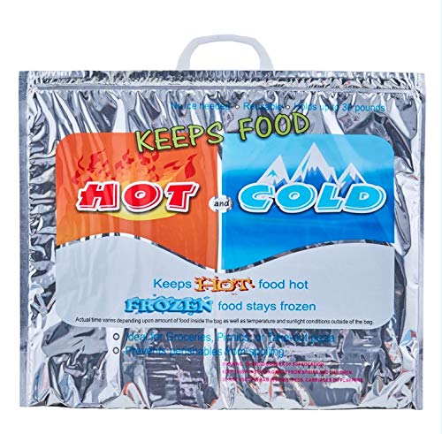 Hot and Cold Insulated Bags for Food Delivery