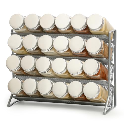 1PCS 4Tier Spice Rack for Counter Free Standing