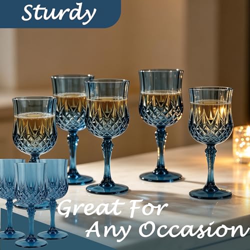 12Pack Plastic Wine Glasses (12 Count)