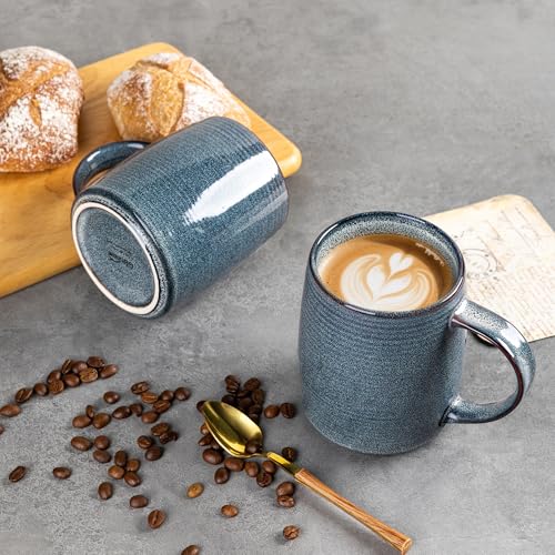 Large Coffee Mugs Set of 6 (6 Count)