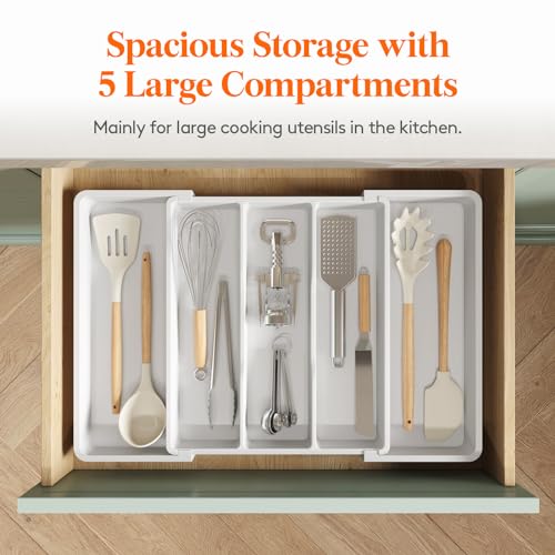 Utensil Organizer for Kitchen Drawers