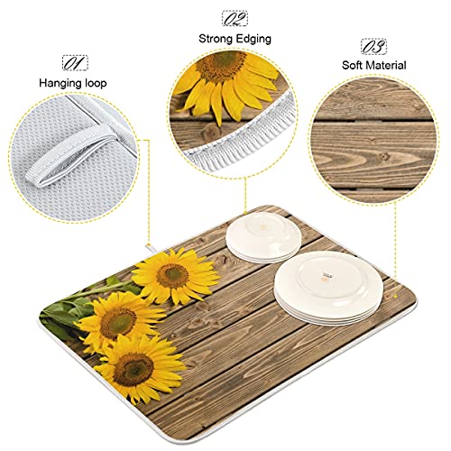 Super Absorbent Dish Drying Mat