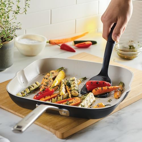 Hard Anodized Ceramic Nonstick Grill Pan