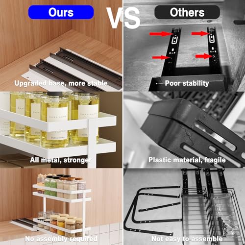 Pull Out Spice Rack Organizer for Cabinet