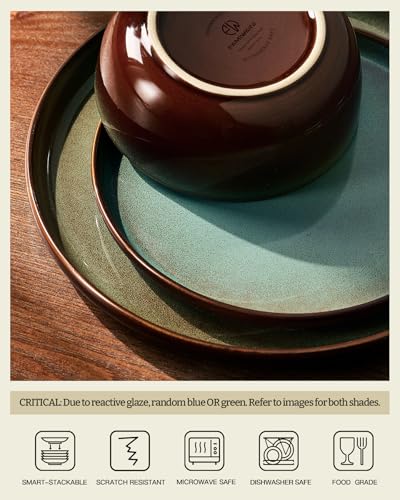 Milkyway 24 Piece Stoneware Dinnerware Set
