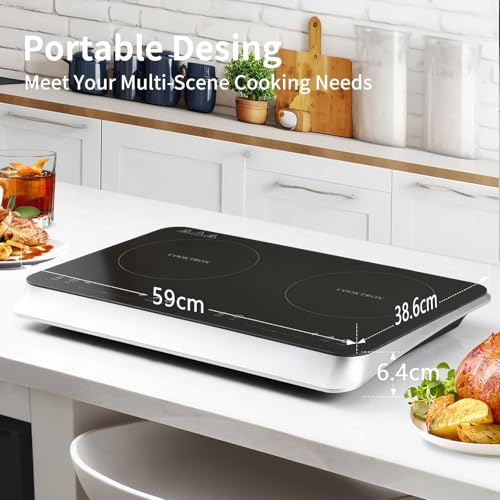 Portable Induction Cooktop 2 Burner