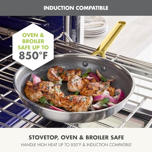 Hybrid 8" Stainless Steel Frying Pan