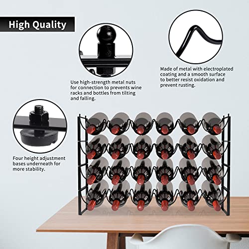 4 Tier Wine Rack