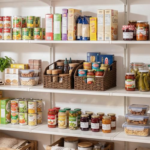 Wicker Baskets for Organizing (2 Count)