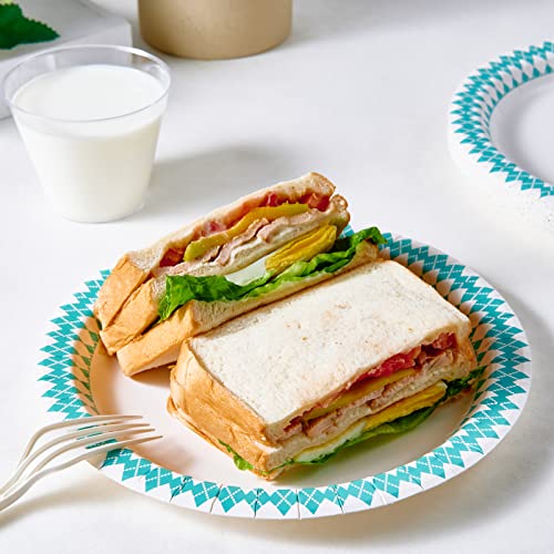 8.37 inch Disposable Paper Plates (360 Count)