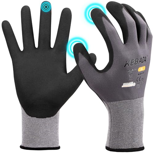W2 Touchscreen Safety Work Gloves for Men & Women