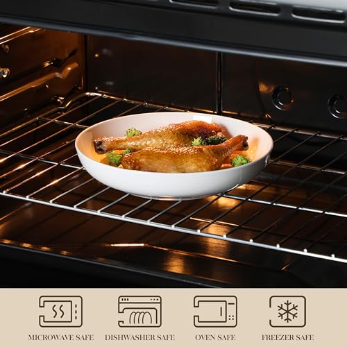 10" Large Pasta Bowls Set of 4 (4 Count)