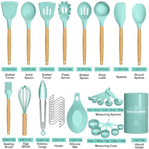 Kitchen Cooking Utensils Set (24 Count)