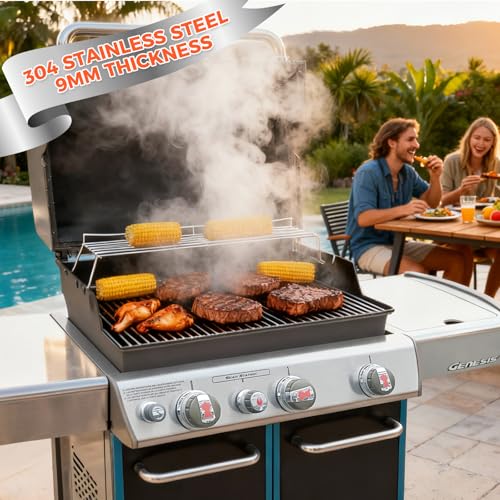 9MM Thick 19.5" Grill Grates for Weber Genesis 300 Series Grills