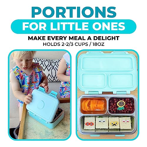 Small Stainless Steel Bento Box Lunch Container Baby Toddlers