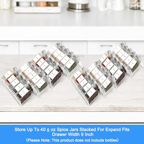 Acrylic Seasonings Spice Rack