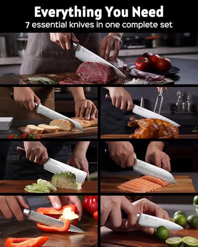 Chef Knife Set (7 Count)