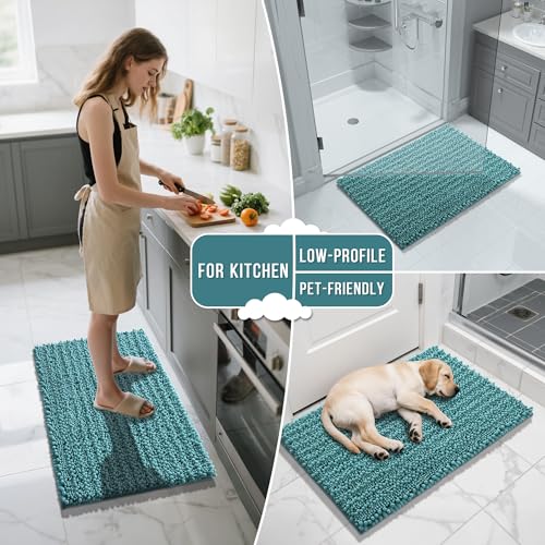 Bathroom Runner Rug 55x24 Inch (9.1833 Sq Ft)