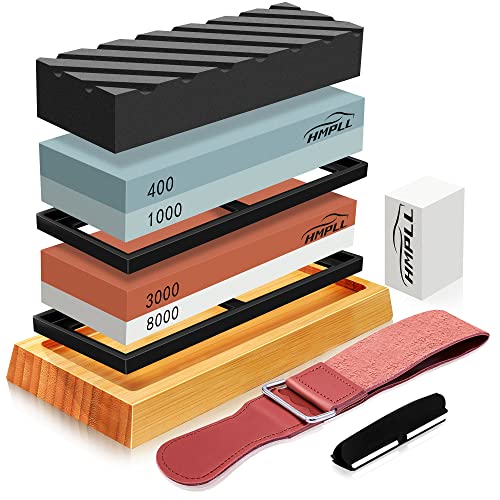 Knife Sharpening Stone Set (9 Count)
