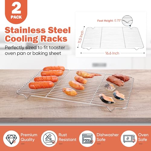 16.6 x 11.5’’ Large Cooling Rack
