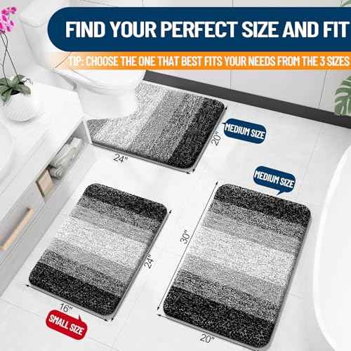 Small Bathroom Rugs 30x18