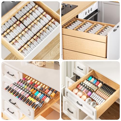 Spice Drawer Organizer (4 Count)
