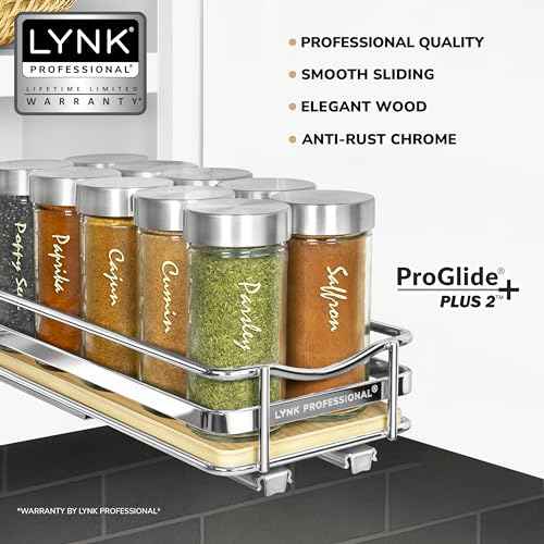 lite™ Pull Out Spice Organization for Cabinets