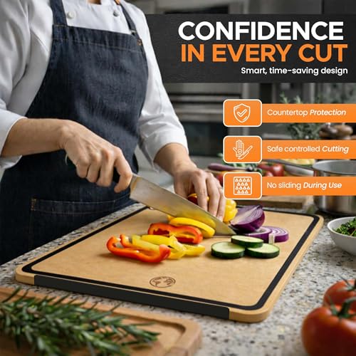Composite Wood Cutting Board Set of 3 (3 Count)