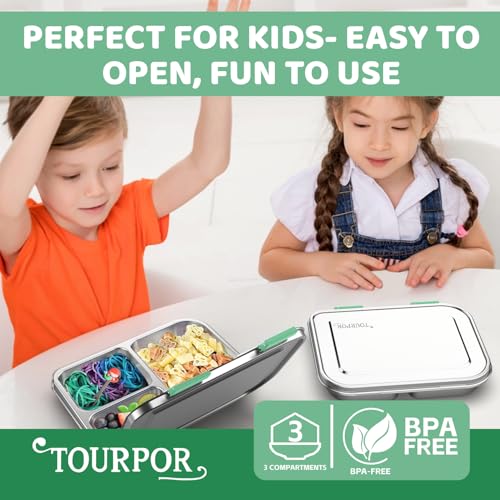 Stainless Steel Bento Box for Kids 1000ml
