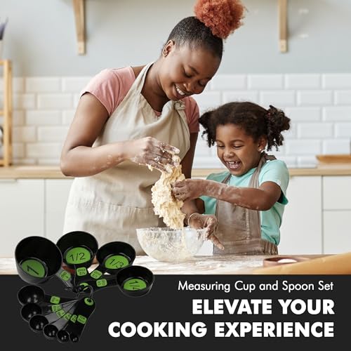 Easy to Ready Plastic Measuring Cup Set