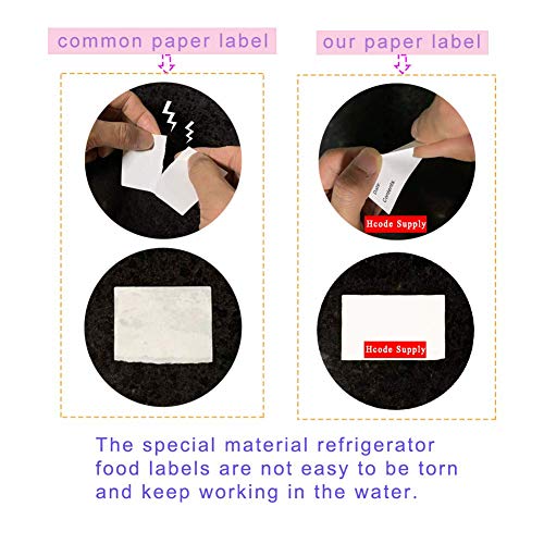 1 x 3'' Self Adhesive Removable Freezer Food Storage Labels (300 Count)