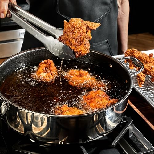 7 Qt Hybrid Nonstick Sauté Pan with Lid