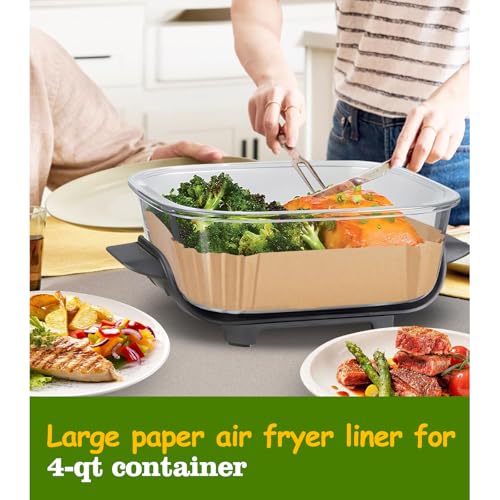 Air Fryer Liners for Ninja Crispi Air Fryer (250 Count)